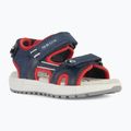 Sandały juniorskie Geox Alben ocean blue/red 8