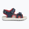 Sandały juniorskie Geox Alben ocean blue/red 9