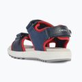 Sandały juniorskie Geox Alben ocean blue/red 10
