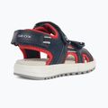 Sandały juniorskie Geox Alben ocean blue/red 11