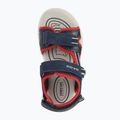 Sandały juniorskie Geox Alben ocean blue/red 13