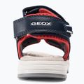 Sandały juniorskie Geox Alben ocean blue/red 6