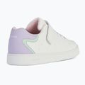 Buty juniorskie Geox Eclyper white/lilac 11