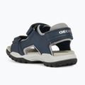 Sandały juniorskie Geox Borealis ocean blue/gold 10
