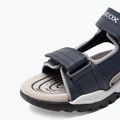 Sandały juniorskie Geox Borealis ocean blue/gold 7