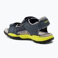 Sandały juniorskie Geox Borealis avio/lime 3