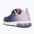 Buty juniorskie Geox Spaceclub navy/lavender 13