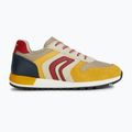 Buty juniorskie Geox Alben beige/yellow 9