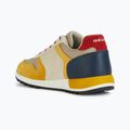 Buty juniorskie Geox Alben beige/yellow 10
