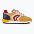 Buty juniorskie Geox Alben beige/yellow 2