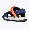 Sandały juniorskie Geox Borealis ocean blue/orange 10