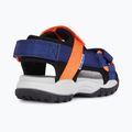 Sandały juniorskie Geox Borealis ocean blue/orange 11