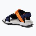 Sandały juniorskie Geox Borealis ocean blue/orange 3
