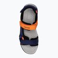Sandały juniorskie Geox Borealis ocean blue/orange 5