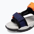 Sandały juniorskie Geox Borealis ocean blue/orange 7