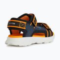Sandały juniorskie Geox Airadyum ocean blue/orange 8