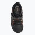 Buty dziecięce Geox Gisli black/dark orange 5