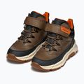 Buty juniorskie Geox Flexyper Plus brown cotto / black 4