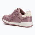 Buty dziecięce Geox Rishon dark pink/old white 3