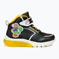 Buty juniorskie Geox Ciberdron black/yellow 2