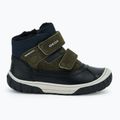 Śniegowce dziecięce Geox Omar black/dark green 2