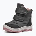 Buty dziecięce Geox Flantil ABX anthracite/dark pink 10