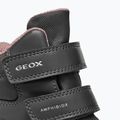 Buty dziecięce Geox Flantil ABX anthracite/dark pink 14