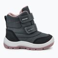 Buty dziecięce Geox Flantil ABX anthracite/dark pink 2