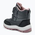 Buty dziecięce Geox Flantil ABX anthracite/dark pink 3