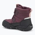 Śniegowce dziecięce Geox Baltic ABX dark burgundy/black 3