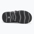 Śniegowce dziecięce Geox Baltic ABX dark burgundy/black 4