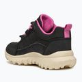Buty juniorskie Geox Simbyos ABX black/fuchsia 10