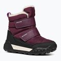 Śniegowce juniorskie Geox Trekkyup ABX burgundy 8