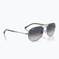 Okulary przeciwsłoneczne Ray-Ban Bain Bridge gunmetal/blue polarized