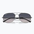 Okulary przeciwsłoneczne Ray-Ban Bain Bridge gunmetal/blue polarized 3