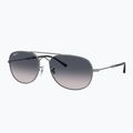 Okulary przeciwsłoneczne Ray-Ban Bain Bridge gunmetal/blue polarized 4