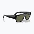 Okulary przeciwsłoneczne Ray-Ban Carlos black/green polarized