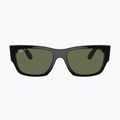 Okulary przeciwsłoneczne Ray-Ban Carlos black/green polarized 2