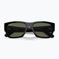 Okulary przeciwsłoneczne Ray-Ban Carlos black/green polarized 3