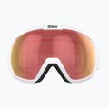 Gogle narciarskie Bliz Charge OTG matt white/brown red 2