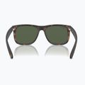 Okulary przeciwsłoneczne Ray-Ban Justin Classic havana/dark green polarized 5