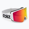 Gogle narciarskie Bliz G001S matte white/brown/red multi