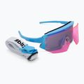 Okulary przeciwsłoneczne Bliz Breeze Small matte blue/grey blue mirror/pink