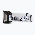 Gogle narciarskie dziecięce Bliz Liner Jr matte black/brown/silver mirror 4