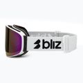 Gogle narciarskie Bliz Flow matte white/smoke/pink 4