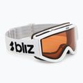 Gogle narciarskie dziecięce Bliz Pixie Jr matte white/orange