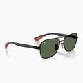 Okulary przeciwsłoneczne Ray-Ban Rb8336M Scuderia matt black/dark green