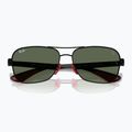Okulary przeciwsłoneczne Ray-Ban Rb8336M Scuderia matt black/dark green 3