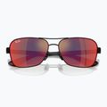 Okulary przeciwsłoneczne Ray-Ban Rb8336M Scuderia matt black/dark grey mirror blue/red 3