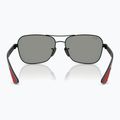 Okulary przeciwsłoneczne Ray-Ban Rb8336M Scuderia matt black/dark grey mirror blue/red 5